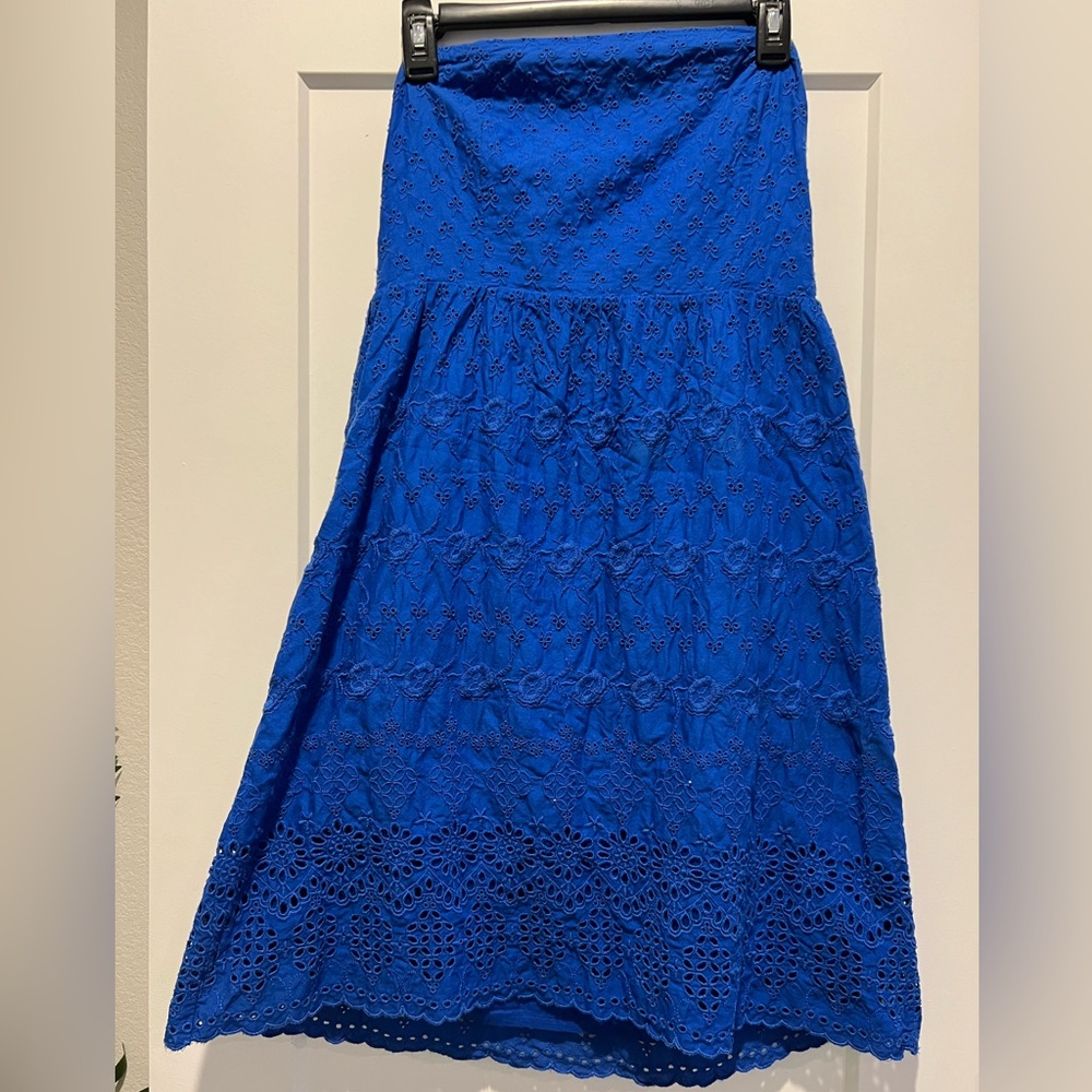 Strapless dress
